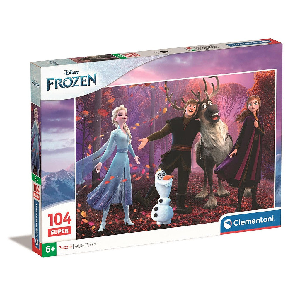 Disney Ledus sirds dziedošā 104 gabalu Klementoni puzle