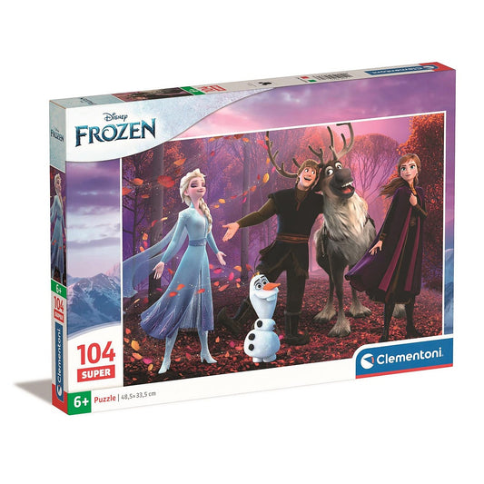Disney Ledus sirds dziedošā 104 gabalu Klementoni puzle