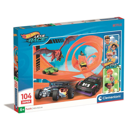 Hot Wheels Citizens 104 db-os puzle Clementoni