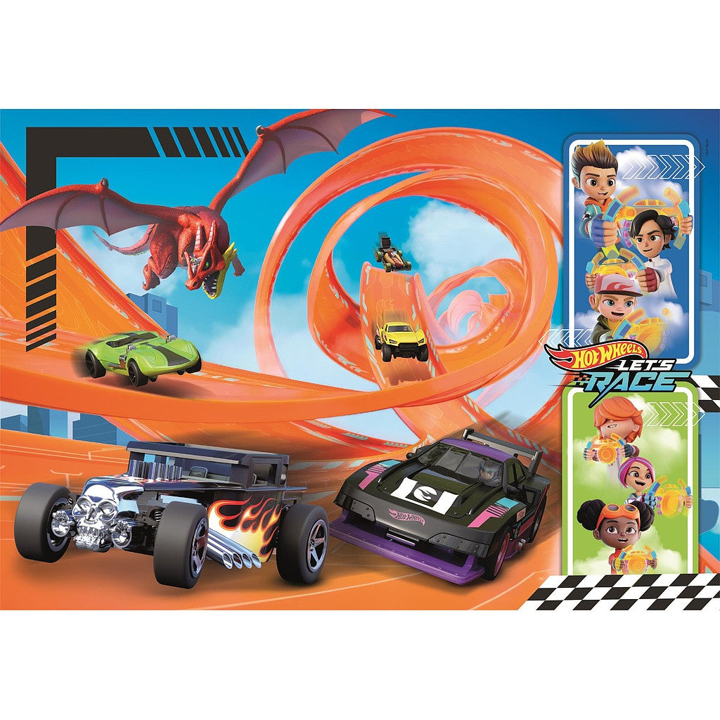 Hot Wheels Citizens 104 db-os puzle Clementoni