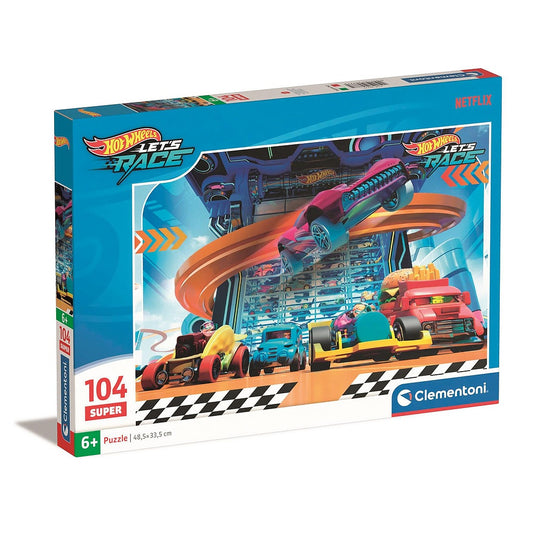 Hot Wheels Mid-air 104 db-os puzle Clementoni