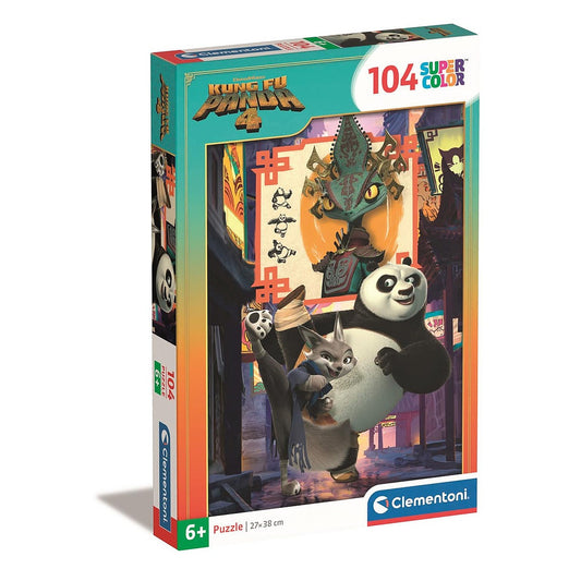 Kung Fu Panda Chameleon 104 db-os puzle Clementoni