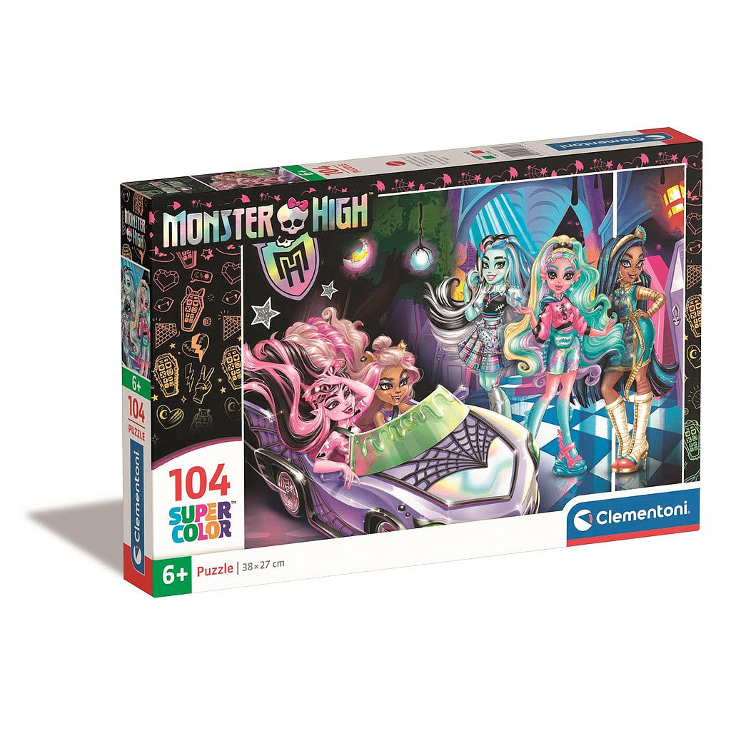 Monster High Car 104 db-os puzle Clementoni