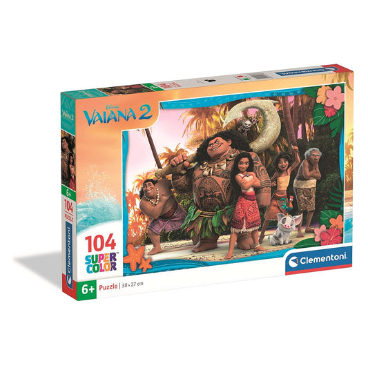 Disney Vaiana Jauns stāsts sākas 104 db-os puzle Clementoni