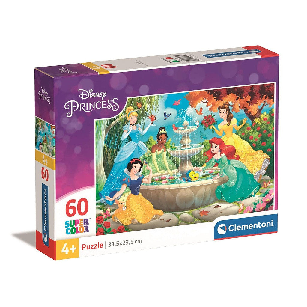 Disney princeses strūklakas 60 gabalu Clementoni puzle