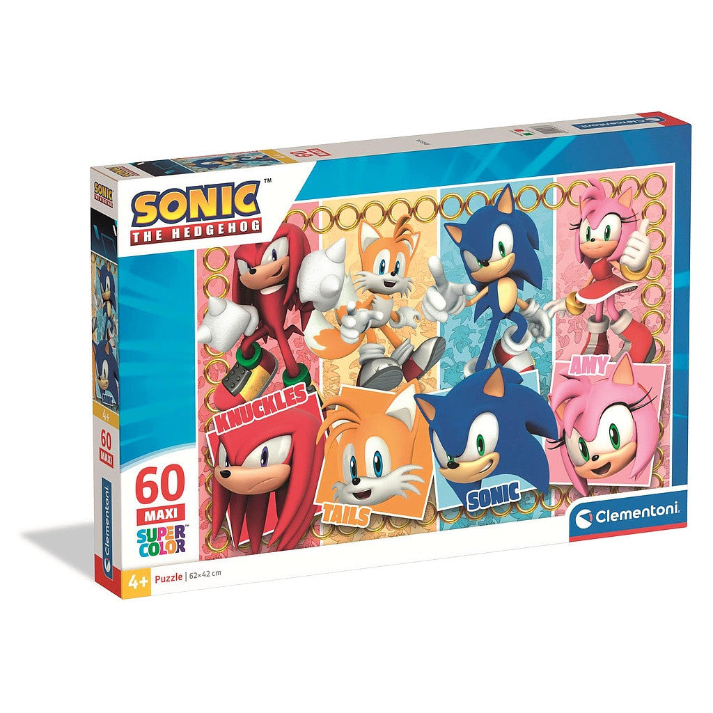 Sonic the Hedgehog 60 detaļu maksi puzle Clementoni