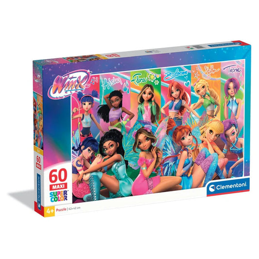 Winx Club Fairy Squad 60 detaļu maksi puzle Clementoni