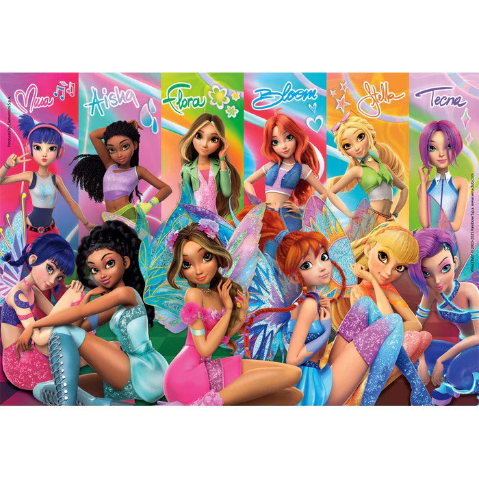 Winx Club Fairy Squad 60 detaļu maksi puzle Clementoni