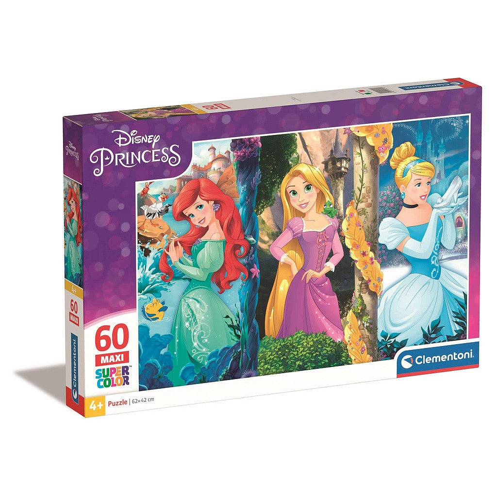 Disney Princess 60 detaļu maksi puzle Clementoni