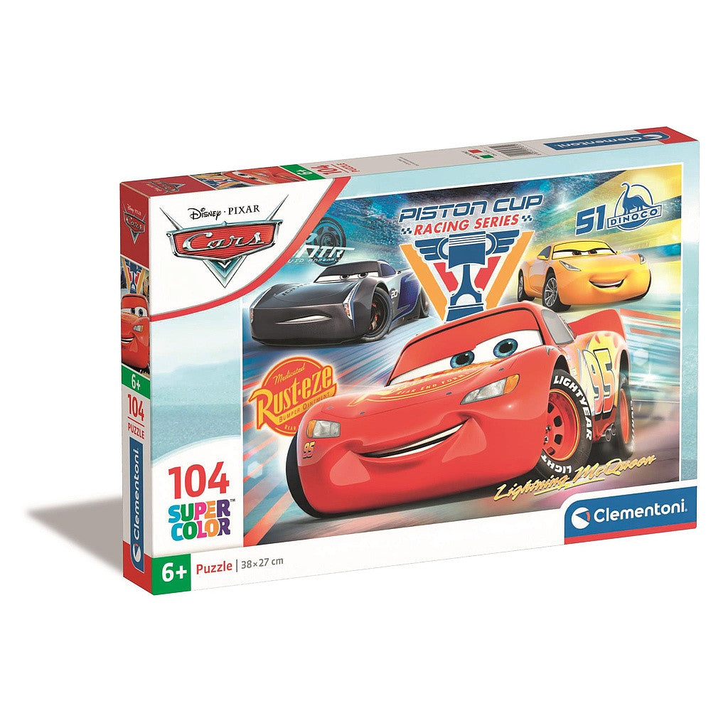Disney Cars Piston Cup 104 gabalu Clementoni puzle