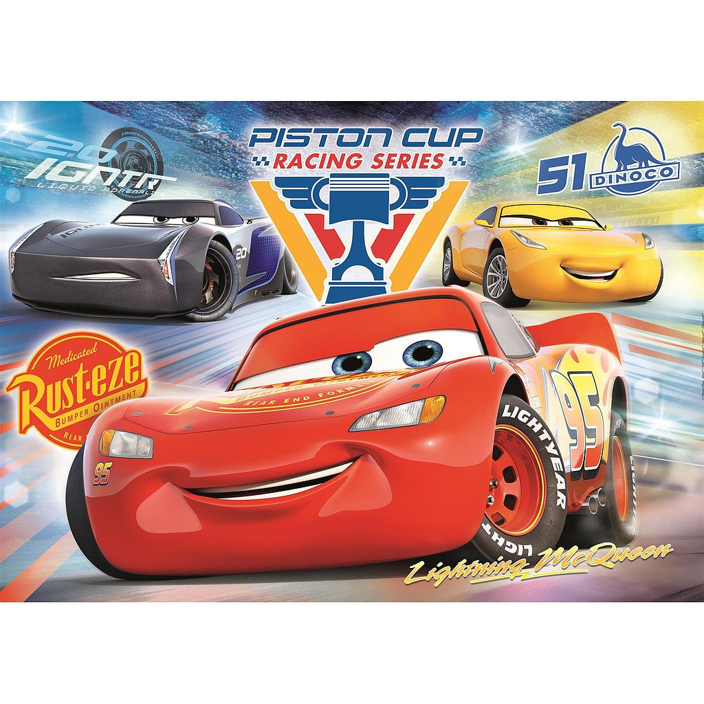 Disney Cars Piston Cup 104 gabalu Clementoni puzle