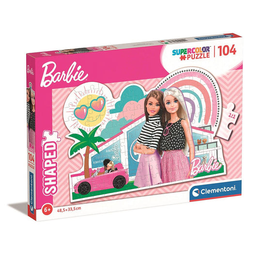 Barbie House 104 db-os formas puzle Clementoni