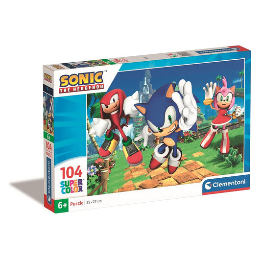Sonic the Hedgehog Amy Rose Sonic the Hedgehog 104 gabalu puzle Clementoni