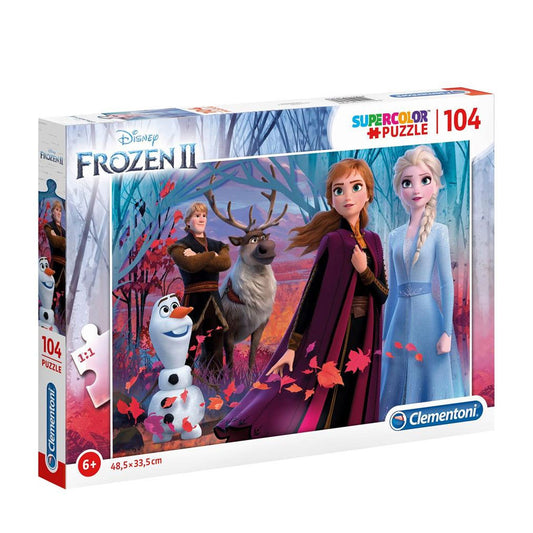 Disney Ledus sirds 104 gabalu puzle Clementoni