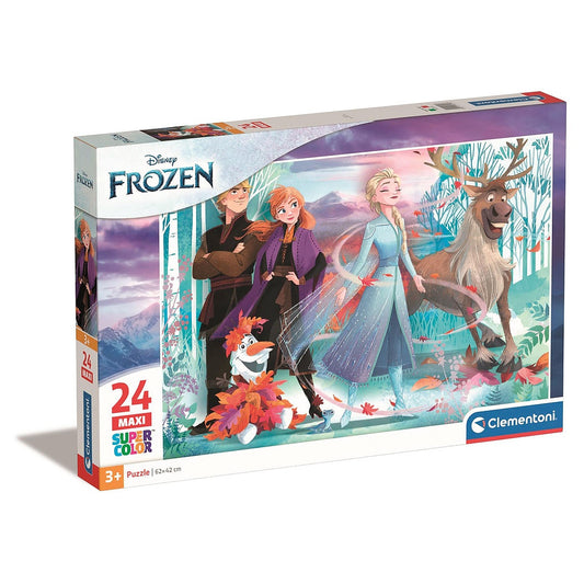 Disney Frozen rudens gars 24 gabalu maksi puzle Clementoni