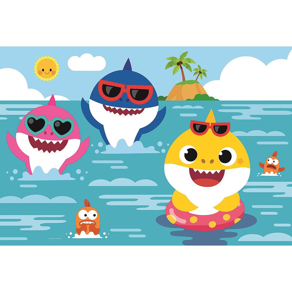 Clementoni Baby Shark Vacation 24 db-os maxi puzle