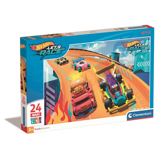 Hot Wheels Fire Track 24 db-os maxi puzle Clementoni