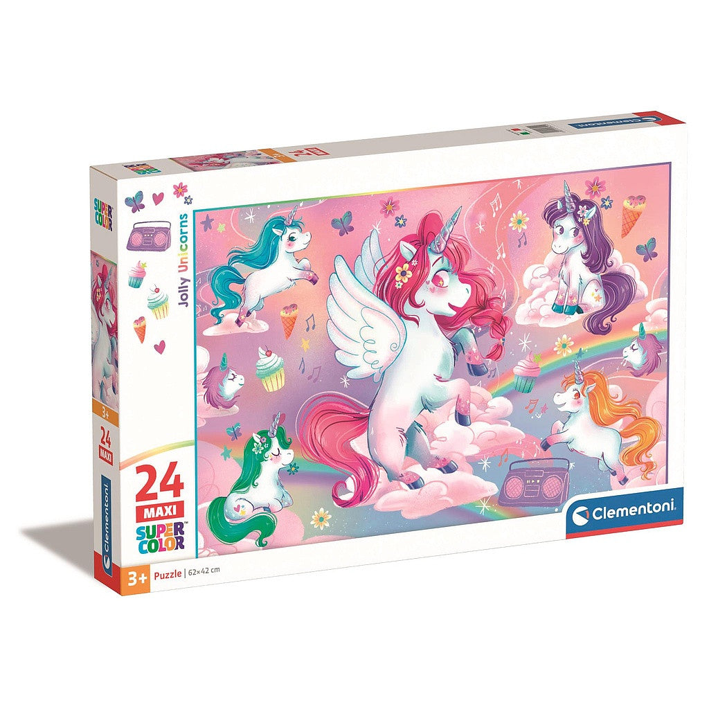 Unikornis Jolly 24 db-os maxi puzle Clementoni