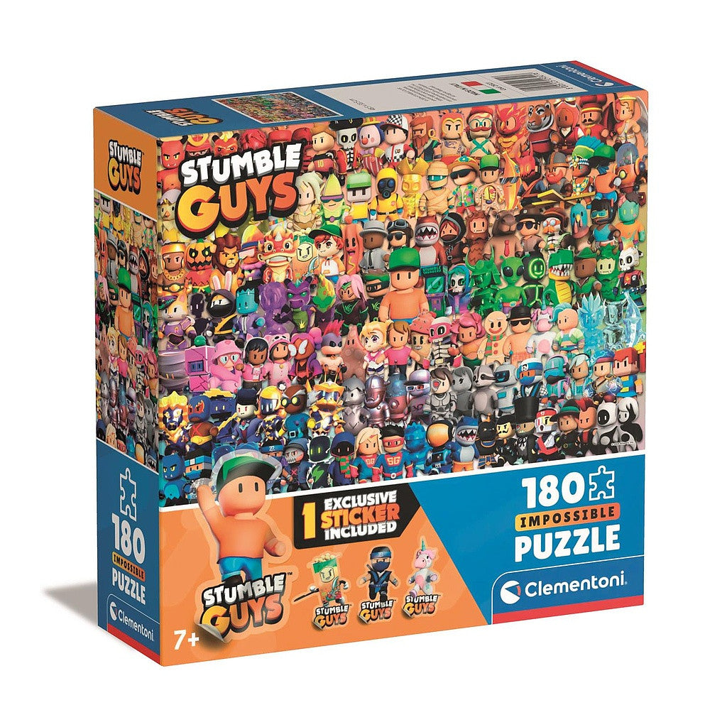 Stumble Guys Every Character 180 db-os Neiespējama mīkla Clementoni