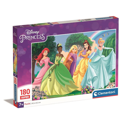 Disney princeses balles kleitu 180 gabalu Clementoni puzle