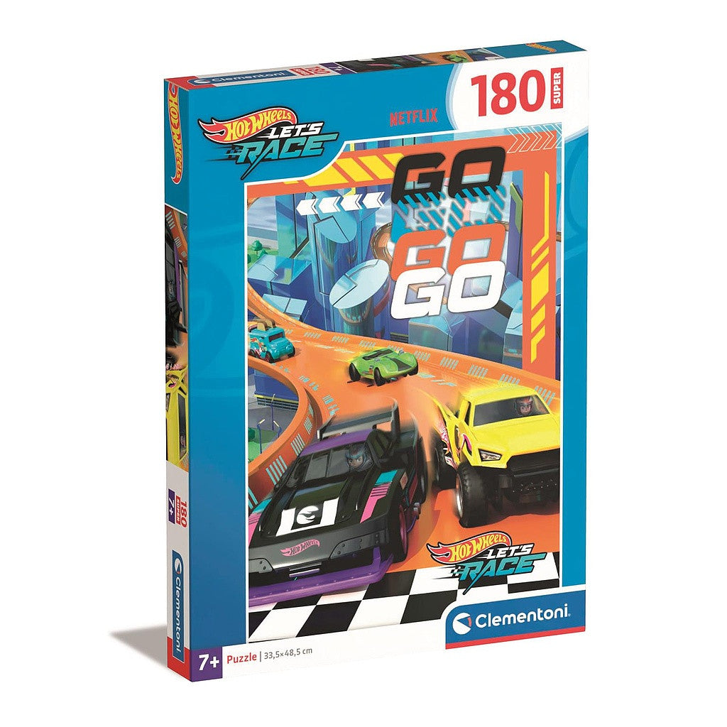 Hot Wheels Finish Line 180 db-os puzle Clementoni