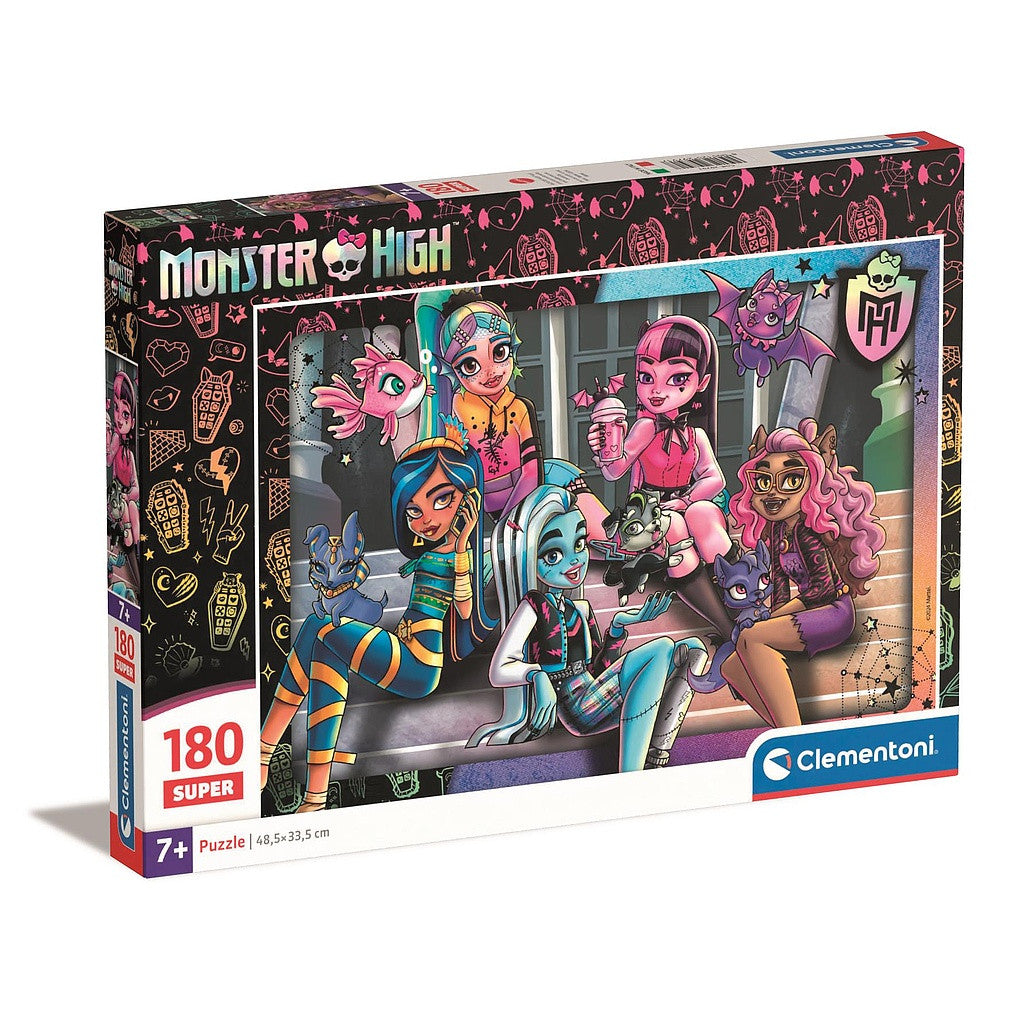 Monster High Chilling with Pets 180 db-os puzle Clementoni