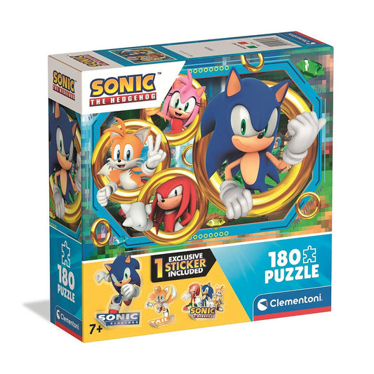 Sonic the Hedgehog 180 gabalu Clementoni puzle