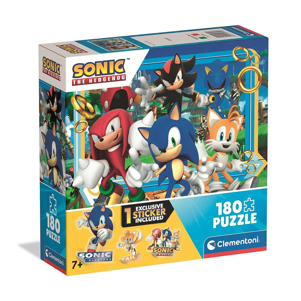 Sonic the Hedgehog 180 gabalu puzle Clementoni
