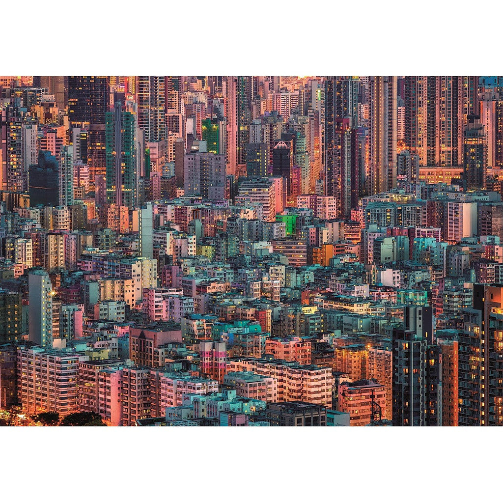 Clementoni kompaktā puzle "Cities Hive Hong Kong", 1500 gabaliņi
