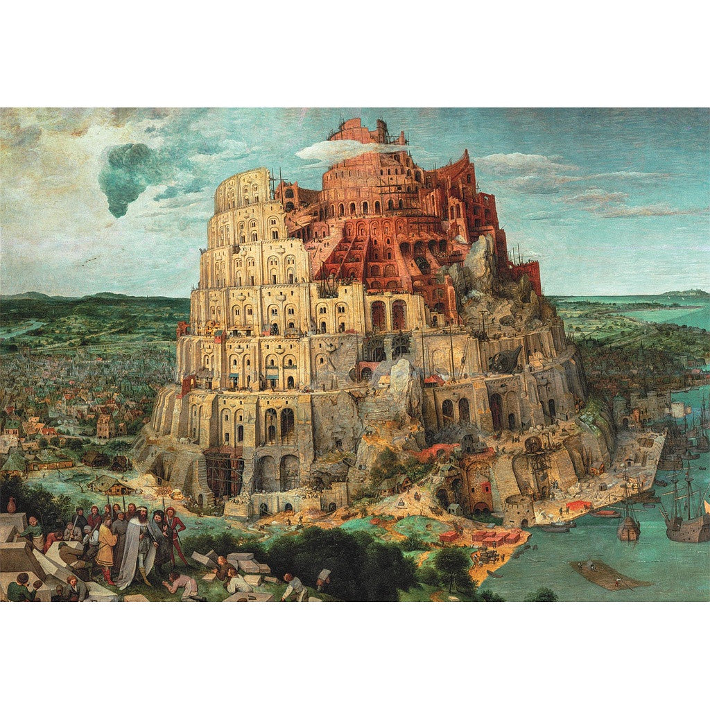 Clementoni Art Babel Tower 1500 detaļu kompaktā puzle