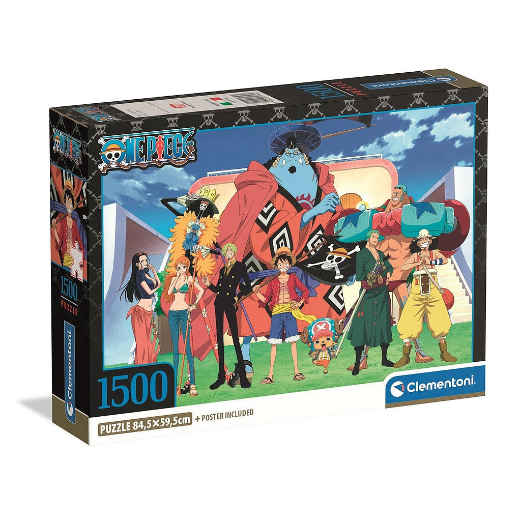 One Piece 1500 detaļu kompakta puzle Clementoni