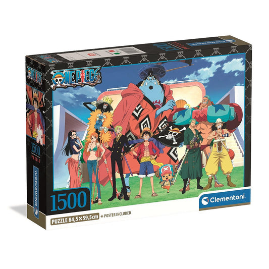 One Piece 1500 detaļu kompakta puzle Clementoni
