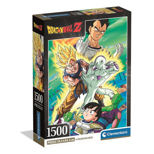 Clementoni Dragon Ball Intense Battle 1500 detaļu kompaktā puzle