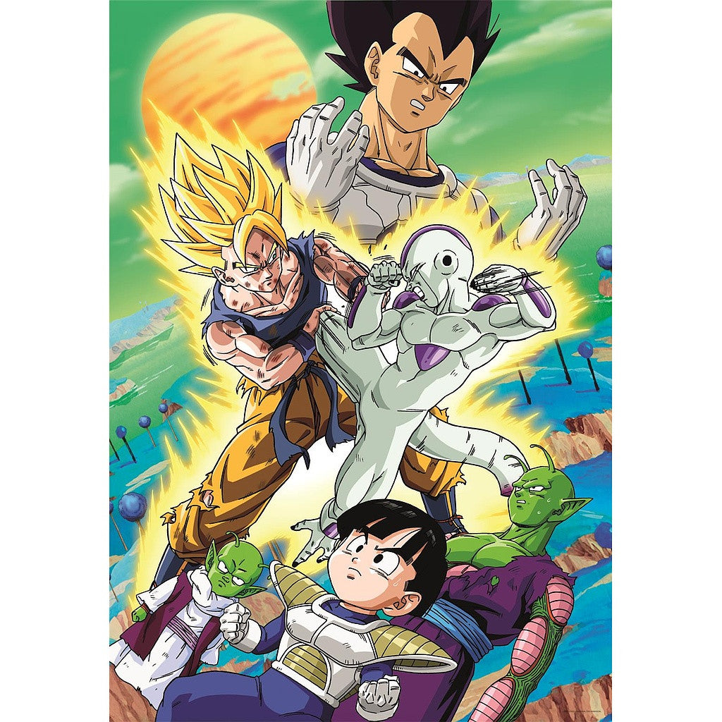 Clementoni Dragon Ball Intense Battle 1500 detaļu kompaktā puzle
