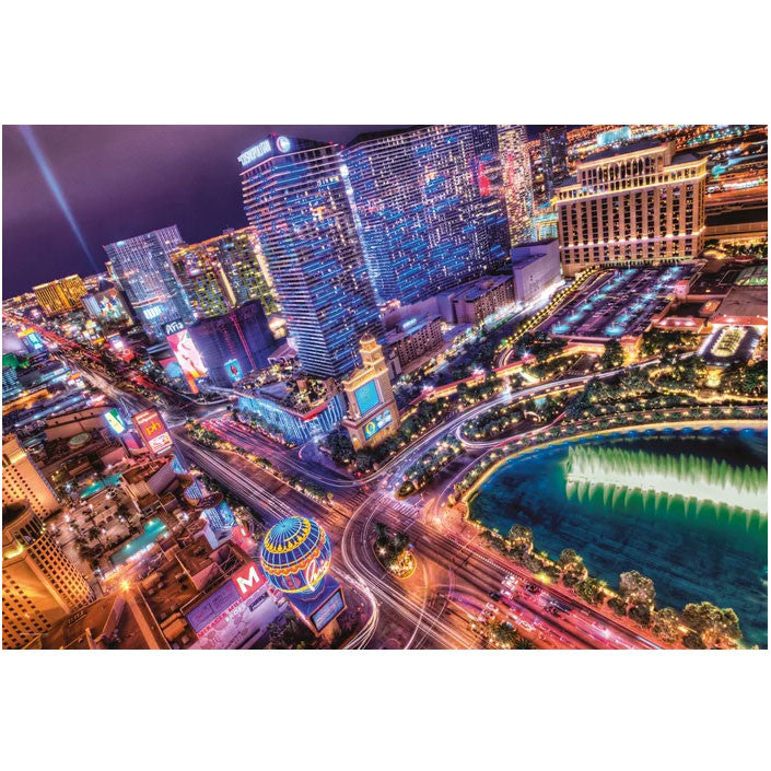 Clementoni 2000 gabalu puzle "Capitals Night Las Vegas"