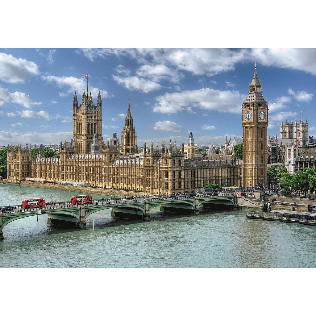 Pilsētas Parlamenta ēka Londona 3000 gabalu puzle Clementoni
