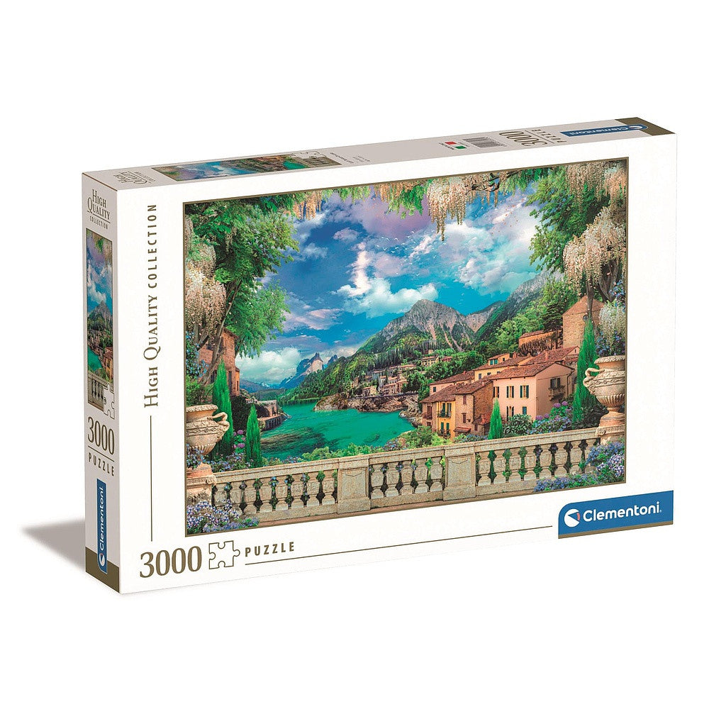 Clementoni puzle "Cities Lush Terrace Landscape" - 3000 gabaliņu