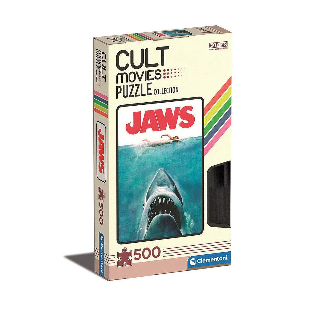 Dzīvnieki Kulta filmas Haizivs 500 gabalu puzle Clementoni