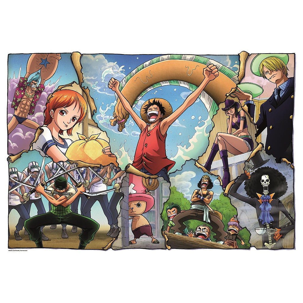 One Piece Ripped 500 db-os kuba puzle Clementoni