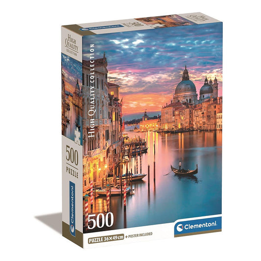 Clementoni puzle "Cities Lighting Venice" - 500 gabaliņu