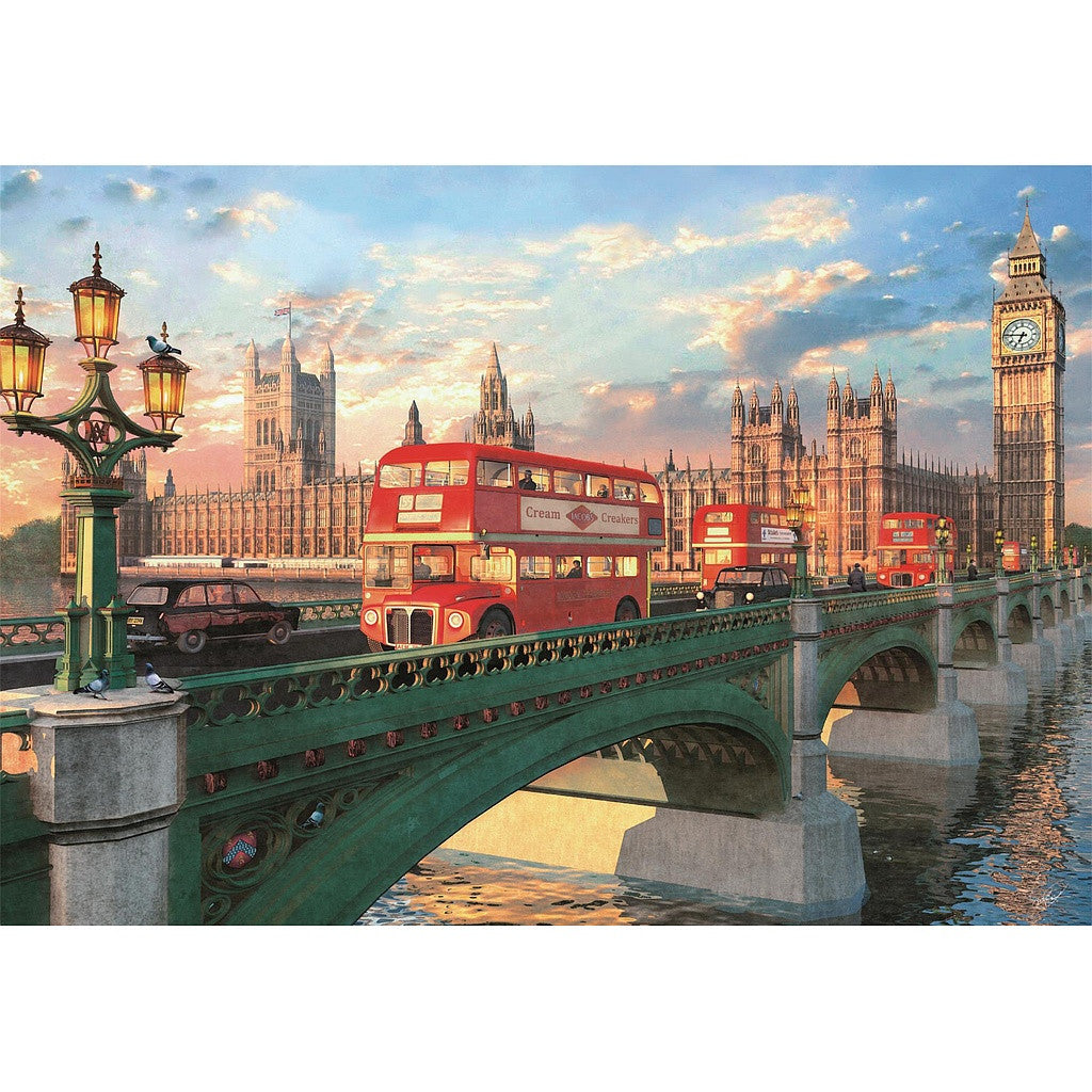 Clementoni kompaktā puzle "Cities Westminster Bridge London", 500 gabaliņi