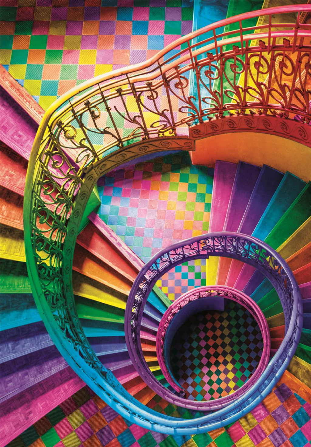 Clementoni Color Curly Tails Colorboom Staircase 500 gabalu kompaktā puzle