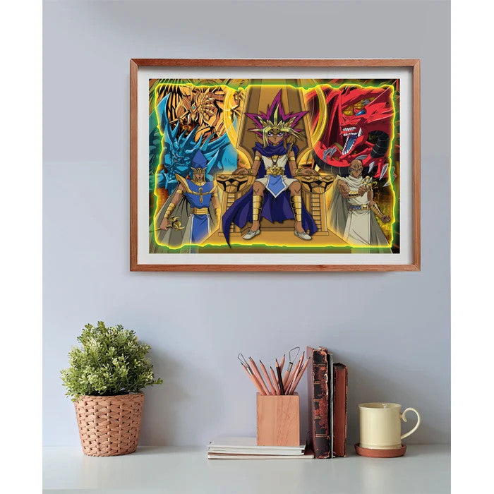 Yu-Gi-Oh! Arkanā karaļa 500 gabalu kuba puzle Clementoni