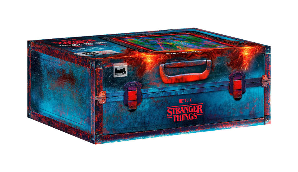 Stranger Things Demogorgon 520 gabalu puzle ar LED rāmi Clementoni