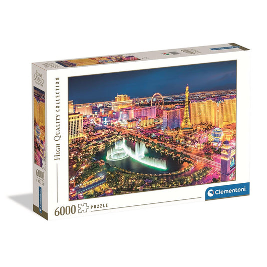 Clementoni puzle "Cities Las Vegas", 6000 gabaliņi