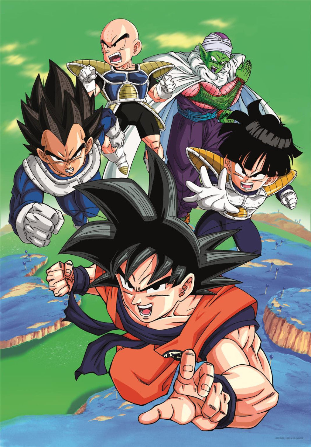 Clementoni Dragon Ball Final Flashpoint 1000 gabalu kompaktā puzle