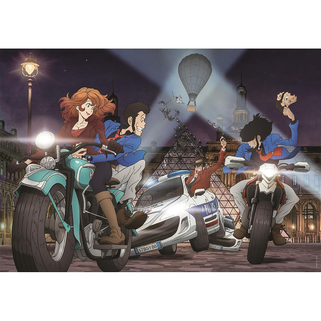 Anime Lupin III kompaktā 1000 gabalu puzle Clementoni