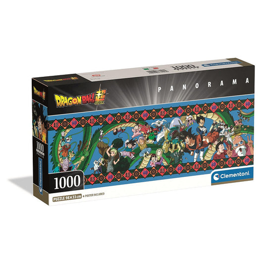 Dragon Ball 1000 detaļu panorāmas kompaktā puzle Clementoni
