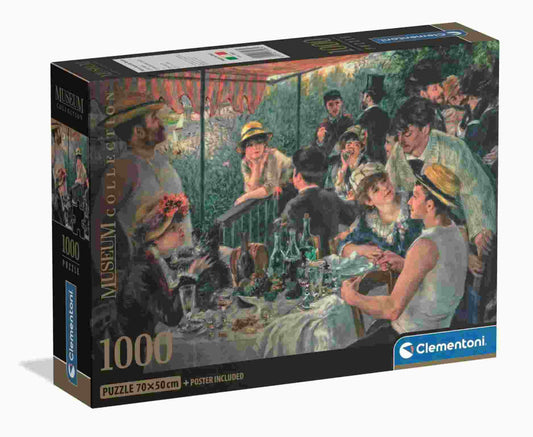 Clementoni 1000 gabalu puzle "Art Renoir" "Laivotāju ballītes pusdienas"
