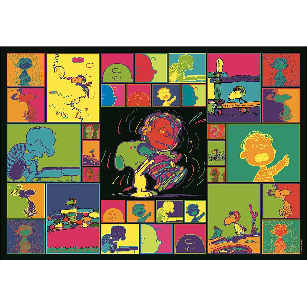 Snoopy 1000 gabalu kompaktā puzle Clementoni